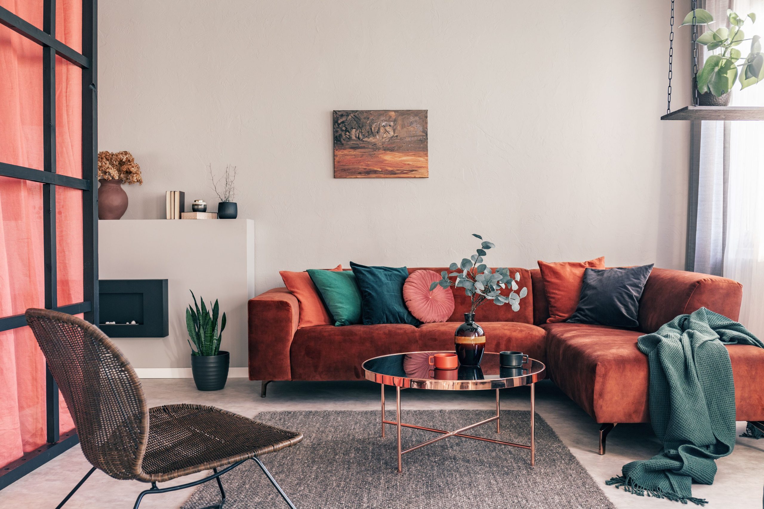 Elegant Small living room L Shaped Sofa Designs