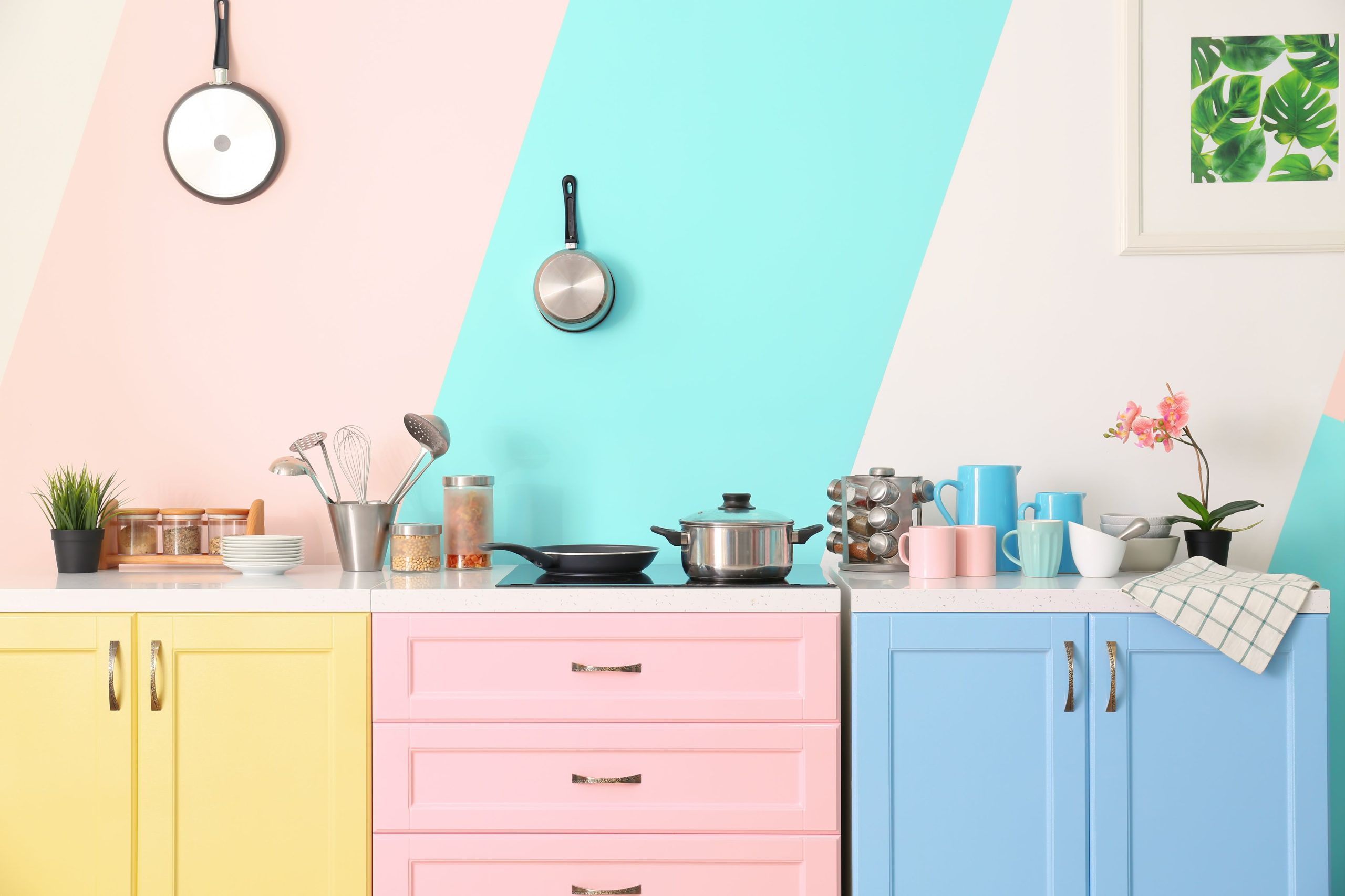 Pastel Color Kitchen Decor Ideas
