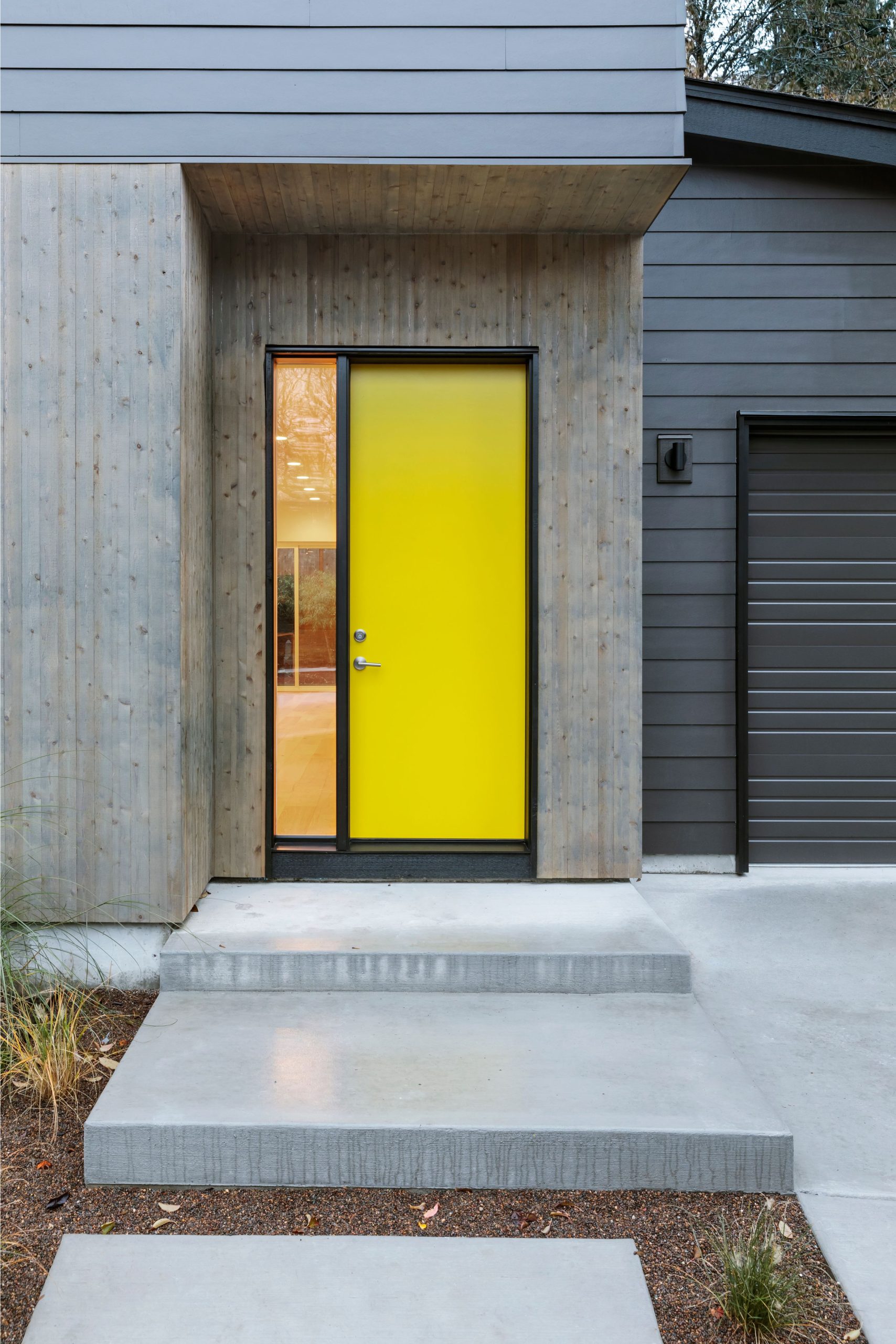 Yellow Entrance Door